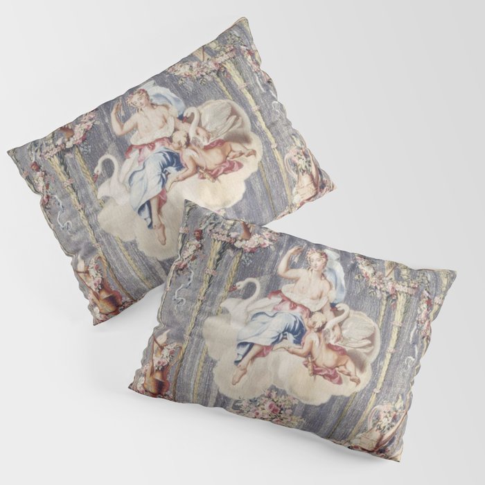 Antique 18th Century 'Venus' French Gobelins Tapestry Pillow Sham Gallery Image 1