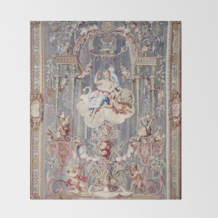 Antique 18th Century 'Venus' French Gobelins Tapestry Throw Blanket Gallery Image 2