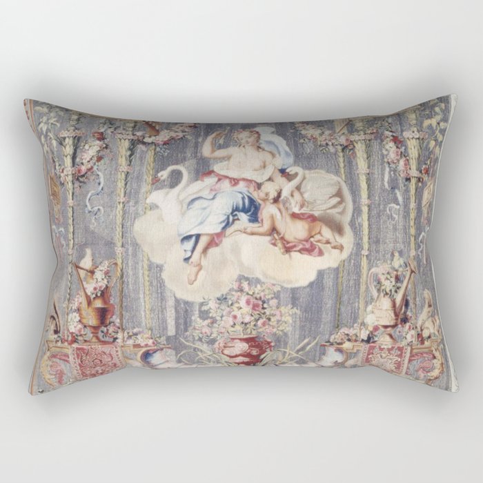 Antique 18th Century 'Venus' French Gobelins Tapestry Rectangular Pillow Gallery Image 1