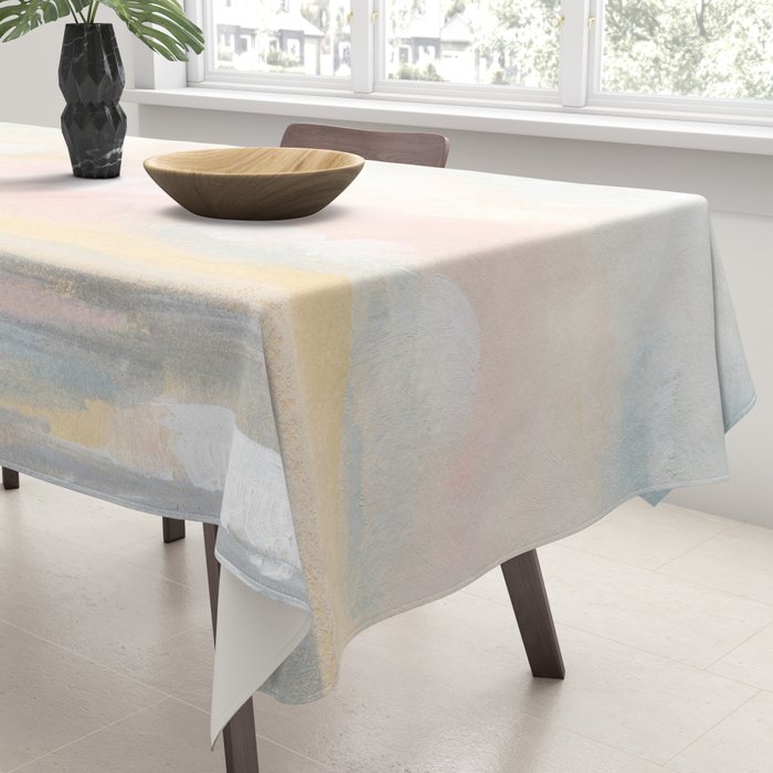 Rebirth - Pastel Ocean Seascape Tablecloth Gallery Image 3