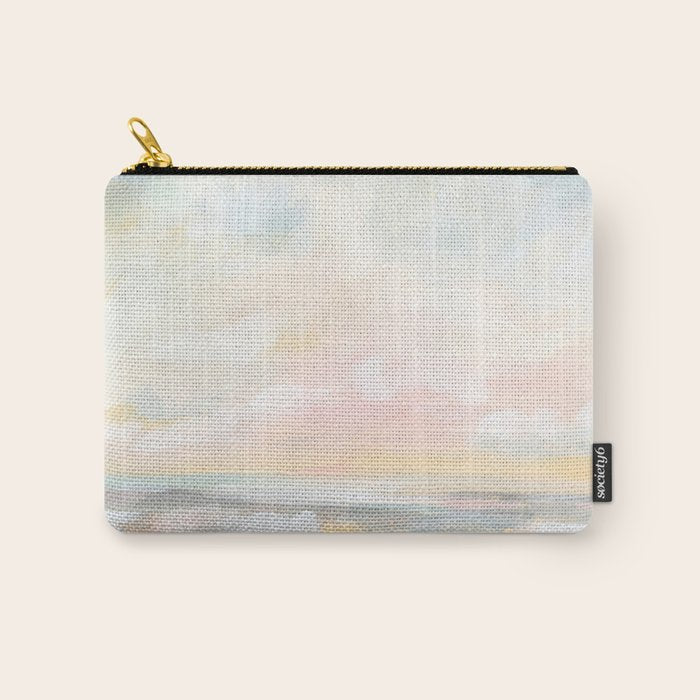 Rebirth - Pastel Ocean Seascape Carry All Pouch Gallery Image 1