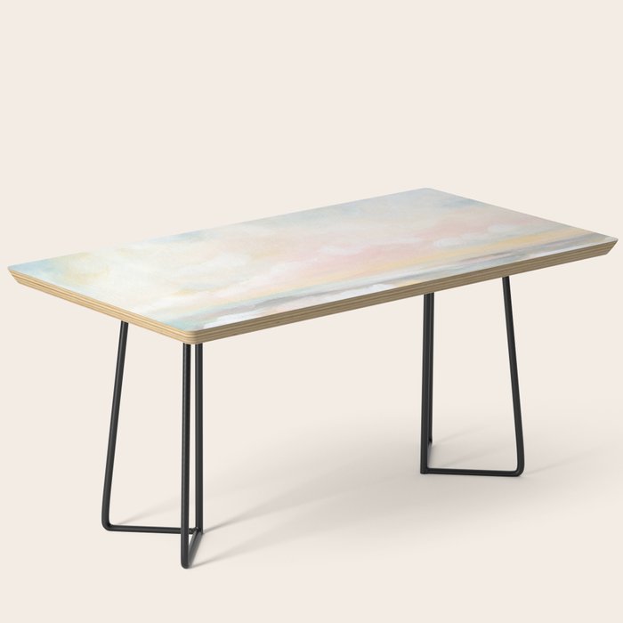 Rebirth - Pastel Ocean Seascape Coffee Table Gallery Image 1