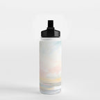 Rebirth - Pastel Ocean Seascape Water Bottle Gallery Image 2