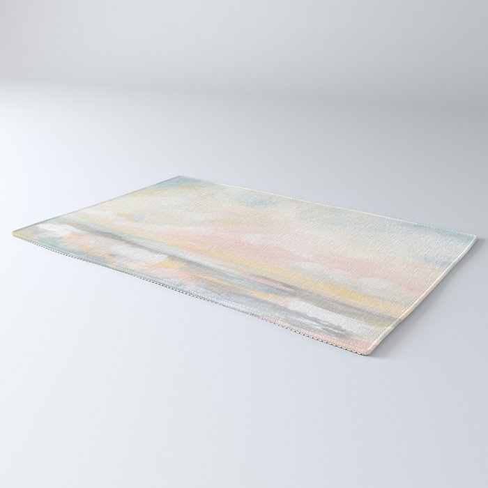 Rebirth - Pastel Ocean Seascape Rug Gallery Image 3
