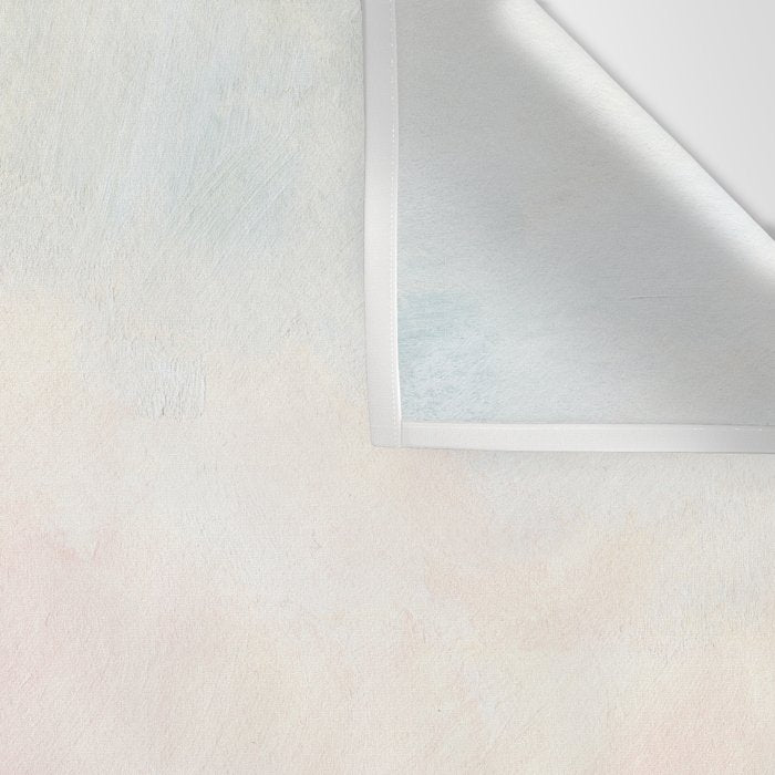 Rebirth - Pastel Ocean Seascape Wall Tapestry Gallery Image 3