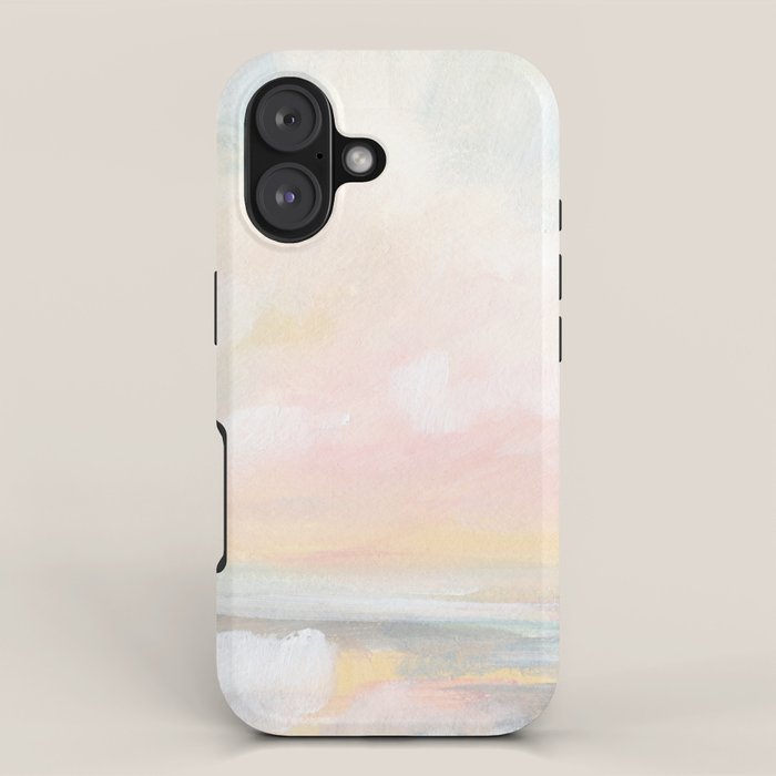 Rebirth - Pastel Ocean Seascape iPhone Case Gallery Image 1