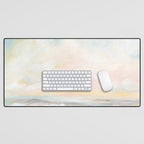 Rebirth - Pastel Ocean Seascape Desk Mat Gallery Image 1