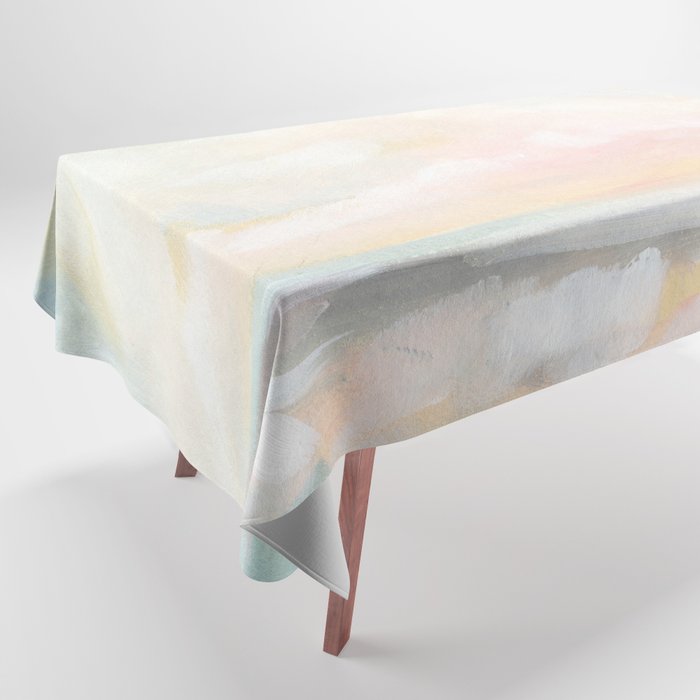 Rebirth - Pastel Ocean Seascape Tablecloth Gallery Image 1