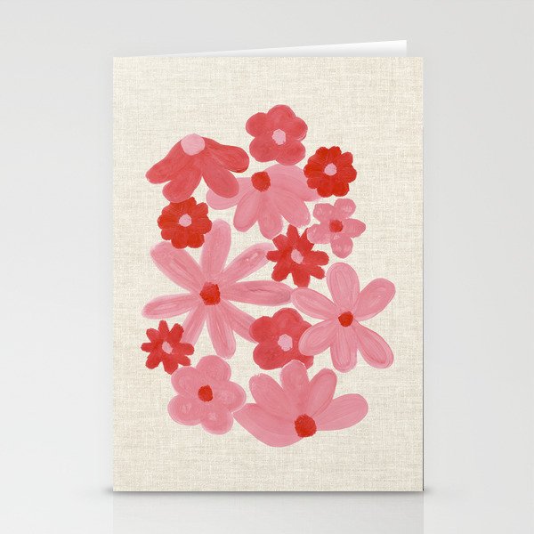 Blushing Daisy Stationery Card Gallery Image 2
