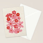 Blushing Daisy Stationery Card Gallery Image 2