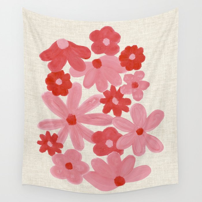 Blushing Daisy Wall Tapestry Gallery Image 1