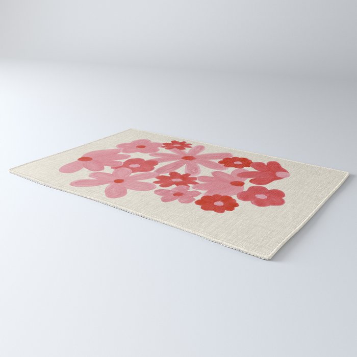 Blushing Daisy Rug Gallery Image 3