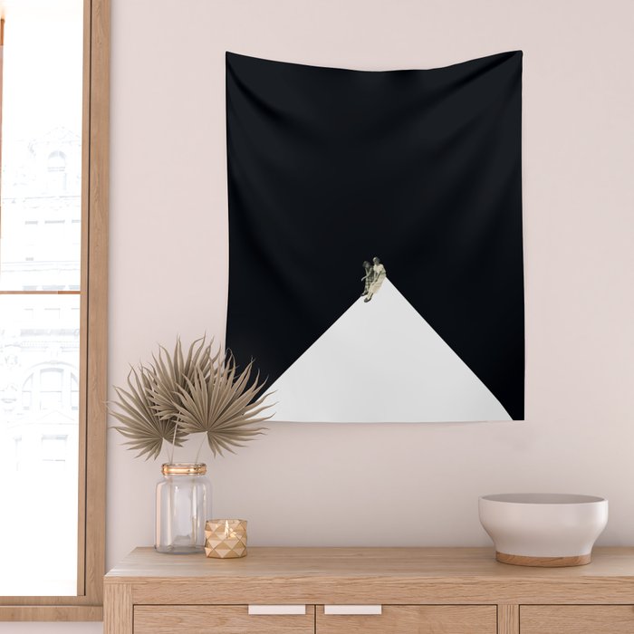 Looking From A Hilltop Wall Tapestry Gallery Image 2
