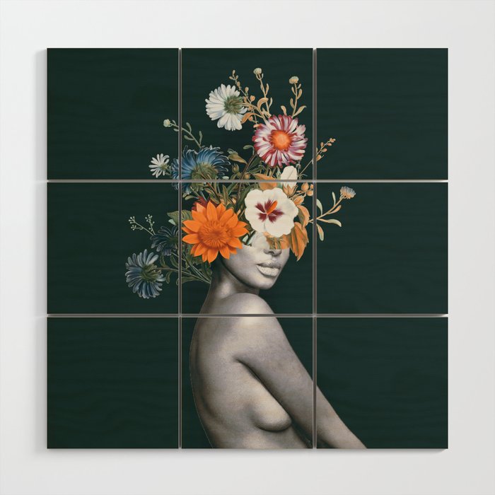 Floral beauty 20 Wood Wall Art Gallery Image 1