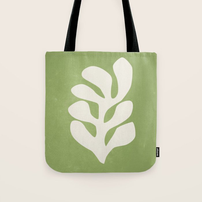 Forest Green Leaf: Matisse Paper Cutouts V Tote Bag Gallery Image 1