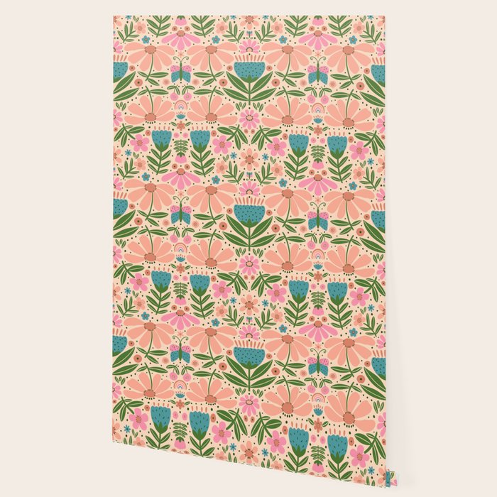 Pretty Floral - sweet pink Wallpaper Gallery Image 2