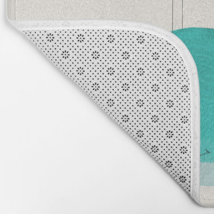 happy whale Bath Mat Gallery Image 2