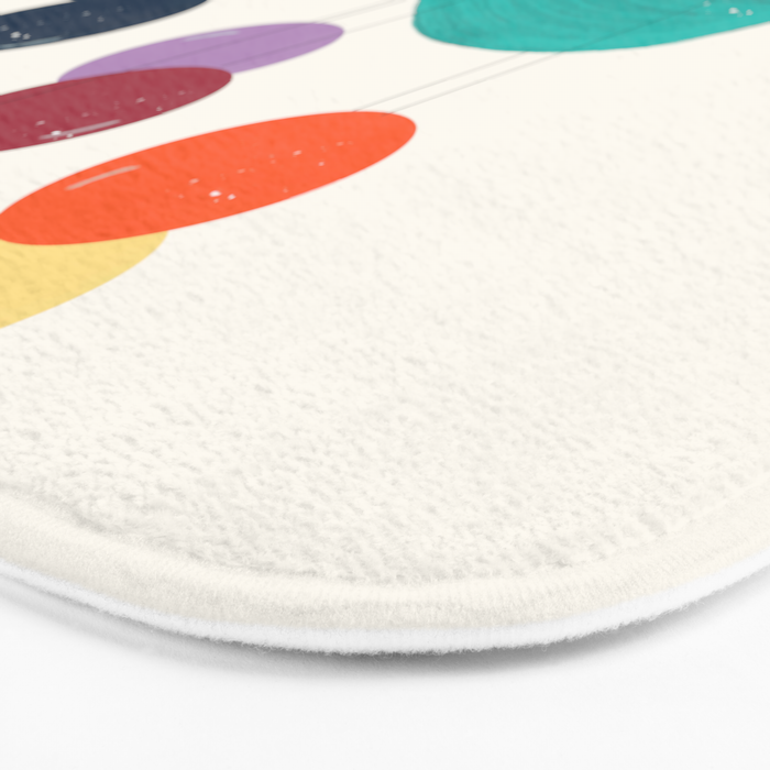 happy whale Bath Mat Gallery Image 3