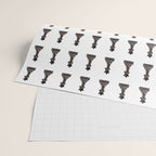 Queen (watercolor painting) Wrapping Paper Gallery Image 2