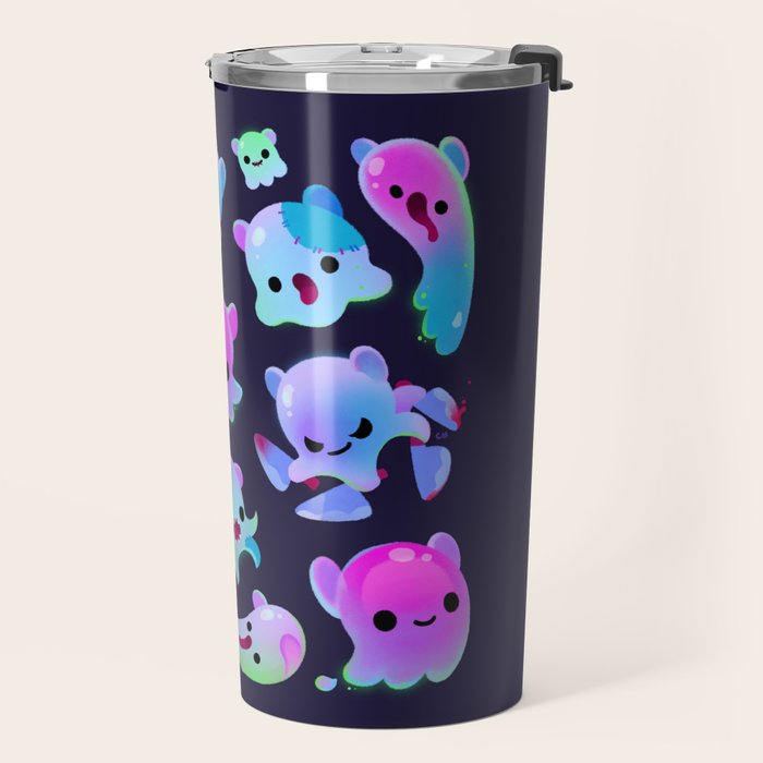 Ghost octopus Travel Mug Gallery Image 2