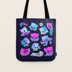 Ghost octopus Tote Bag Gallery Image 1