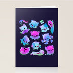 Ghost octopus Stationery Card Gallery Image 2