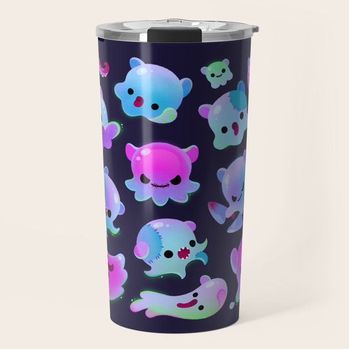 Ghost octopus Travel Mug Gallery Image 1