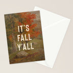 It's Fall Y'All Stationery Card Gallery Image 2