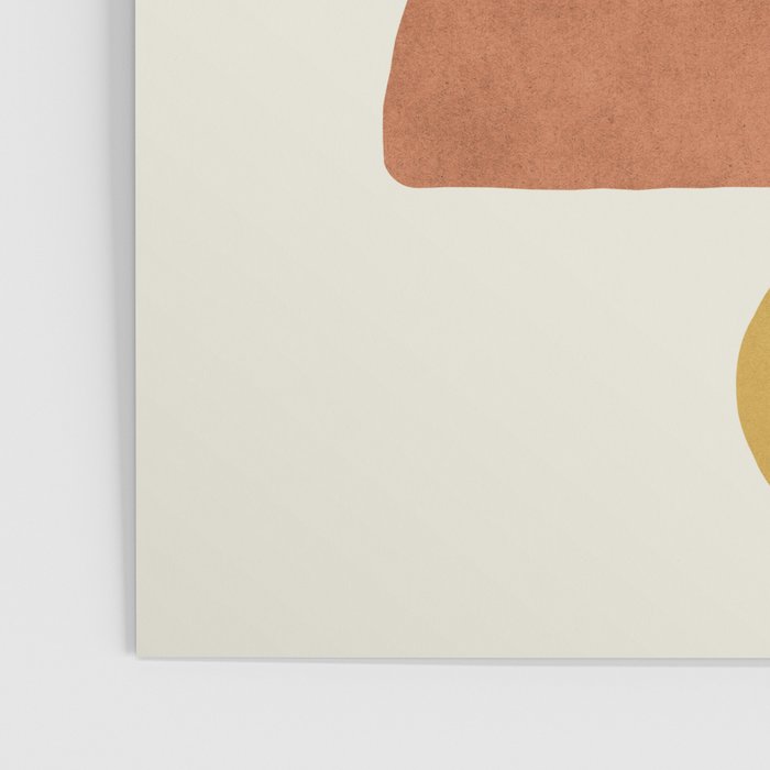 Half-circle Balance - Orange Poster Gallery Image 3