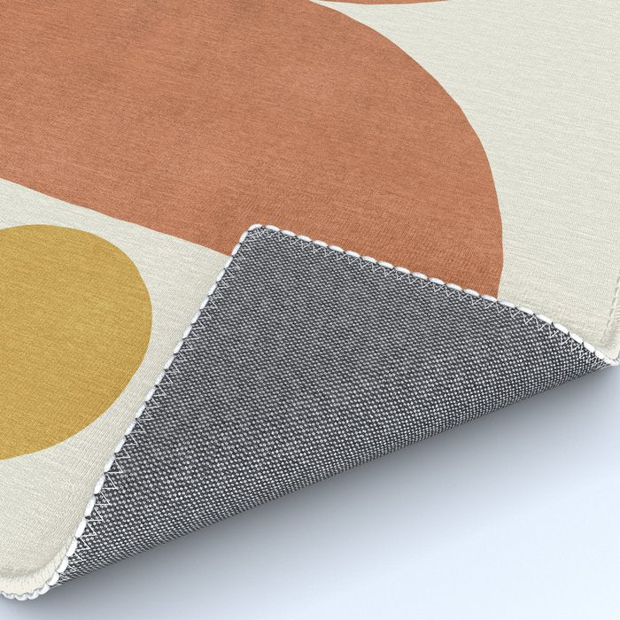 Half-circle Balance - Orange Rug Gallery Image 4