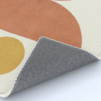 Half-circle Balance - Orange Rug Gallery Image 4