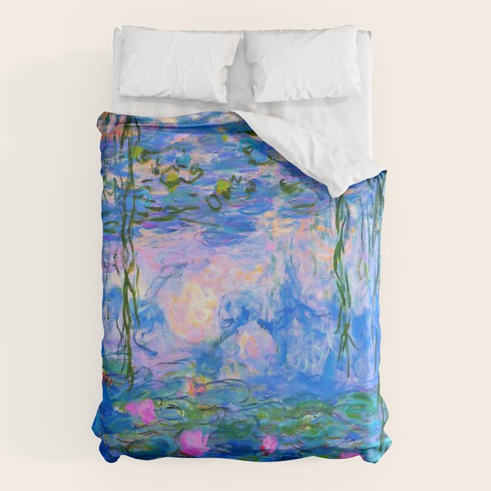 Claude Monet Water Lilies Duvet Cover Gallery Image 1