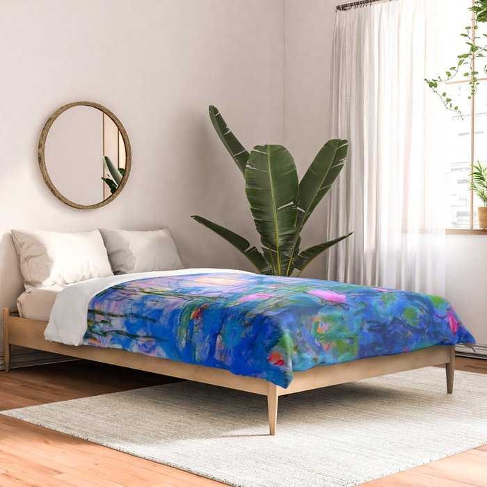 Claude Monet Water Lilies Comforter Gallery Image 2