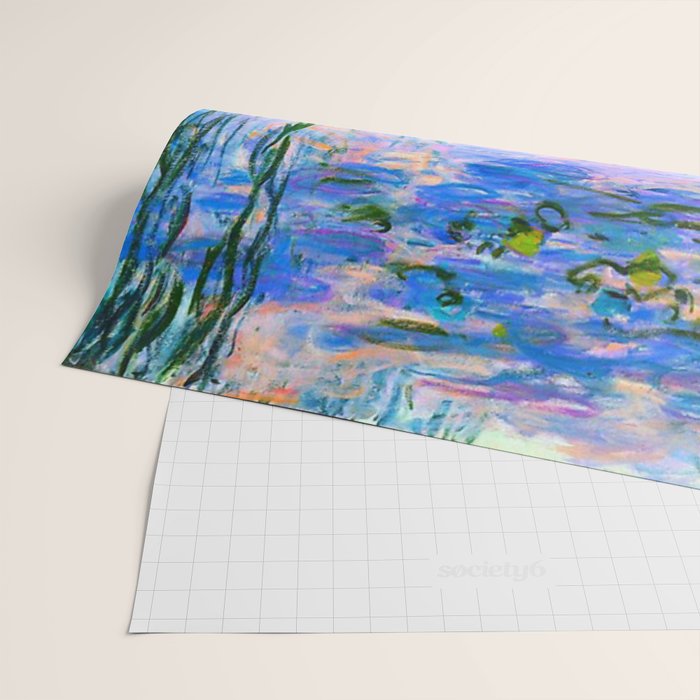 Claude Monet Water Lilies Wrapping Paper Gallery Image 2