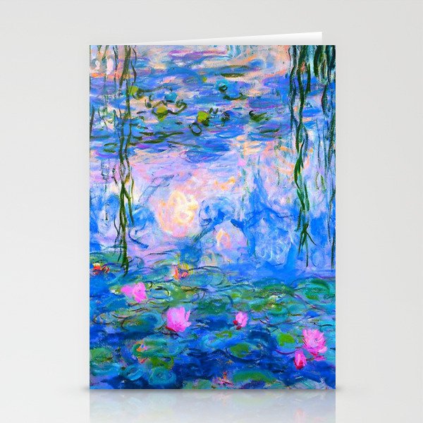 Claude Monet Water Lilies Stationery Card Gallery Image 1
