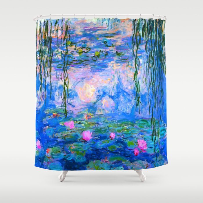 Claude Monet Water Lilies Shower Curtain Gallery Image 1