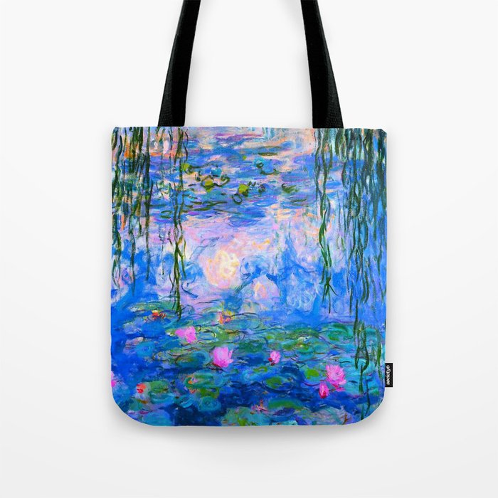 Claude Monet Water Lilies Tote Bag Gallery Image 1
