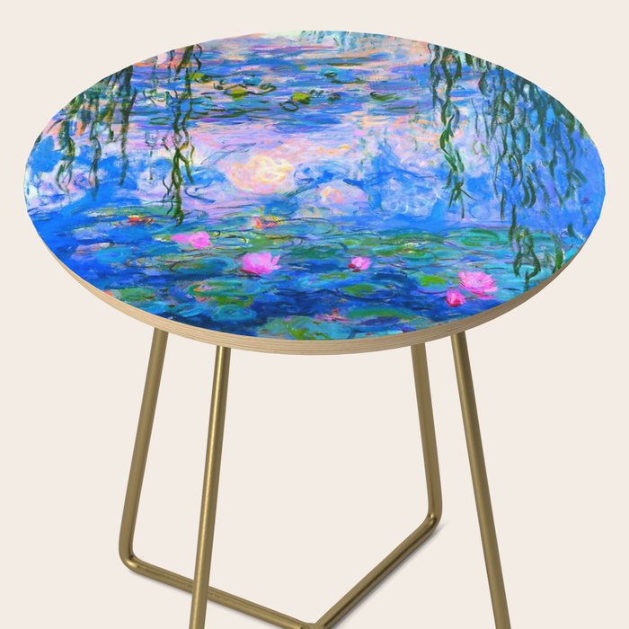 Claude Monet Water Lilies Side Table Gallery Image 2