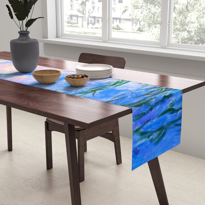 Claude Monet Water Lilies Table Runner Gallery Image 2