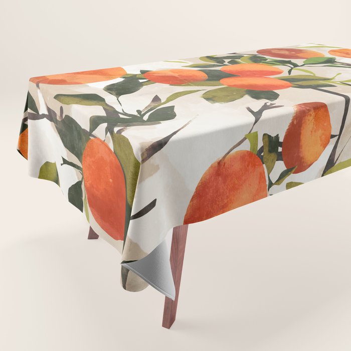 Oranges Tablecloth Gallery Image 1