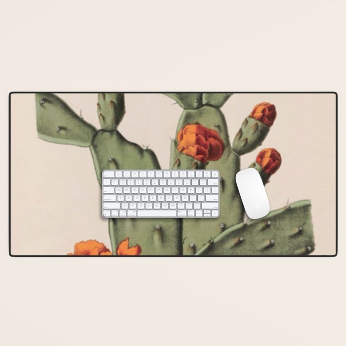 Botanical Cactus Desk Mat Gallery Image 1