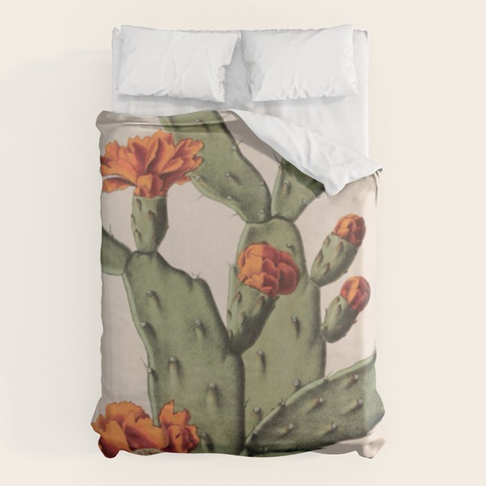Botanical Cactus Duvet Cover Gallery Image 1