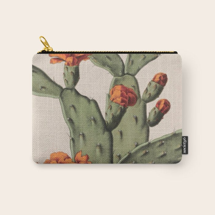 Botanical Cactus Carry All Pouch Gallery Image 1