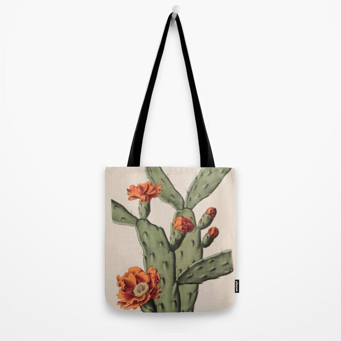Botanical Cactus Tote Bag Gallery Image 2