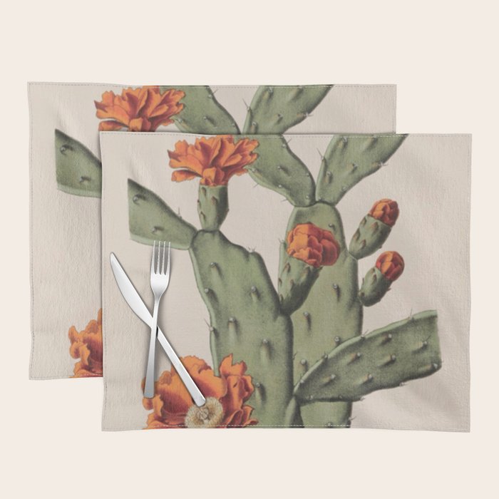 Botanical Cactus Placemat Gallery Image 1