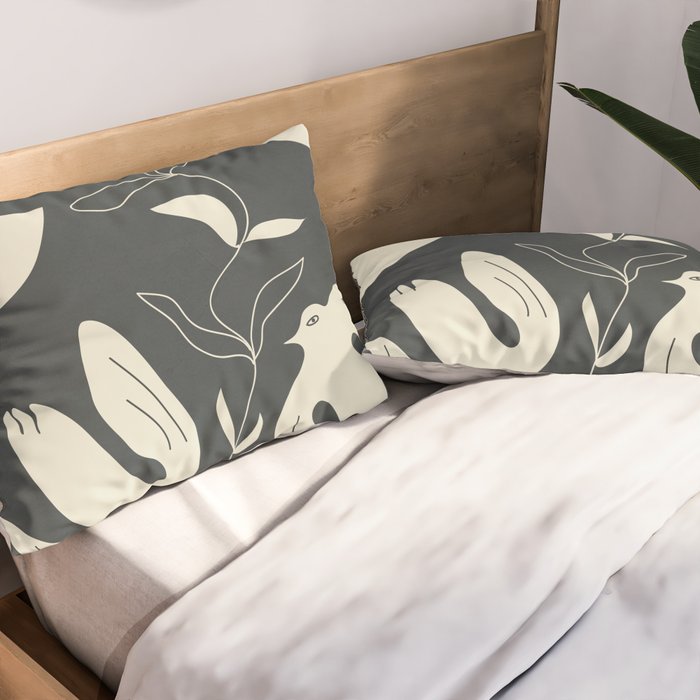 Harmony in Bloom 2 Pillow Sham Gallery Image 2