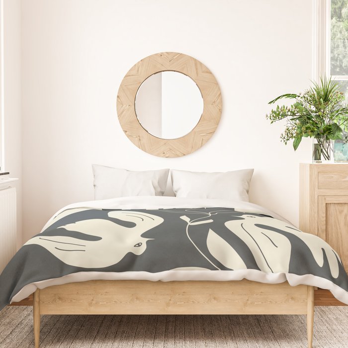 Harmony in Bloom 2 Duvet Cover Gallery Image 3