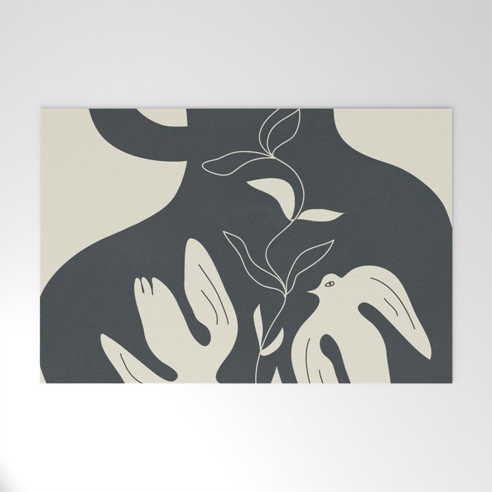 Harmony in Bloom 2 Welcome Mat Gallery Image 1