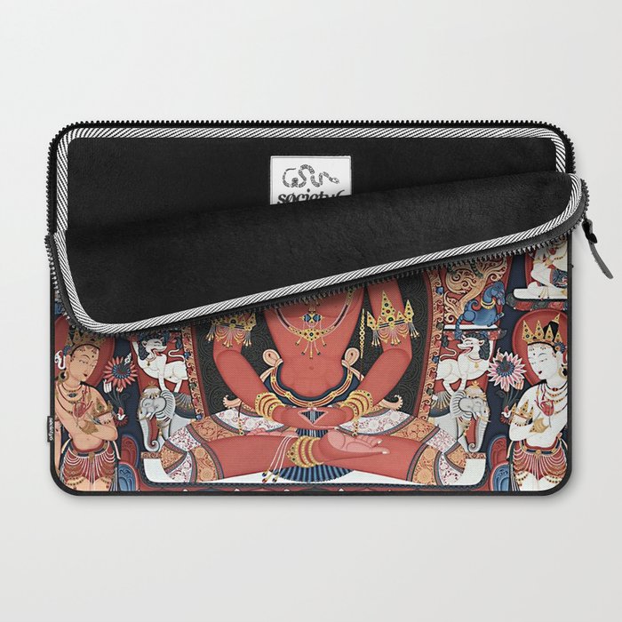 Amitabha Buddha Tibetan Buddhist Thangka Laptop Sleeve Gallery Image 2