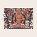 Amitabha Buddha Tibetan Buddhist Thangka Laptop Sleeve Gallery Image 1